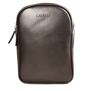 Premium Leather Crossbody & Messenger Bag (Brown)