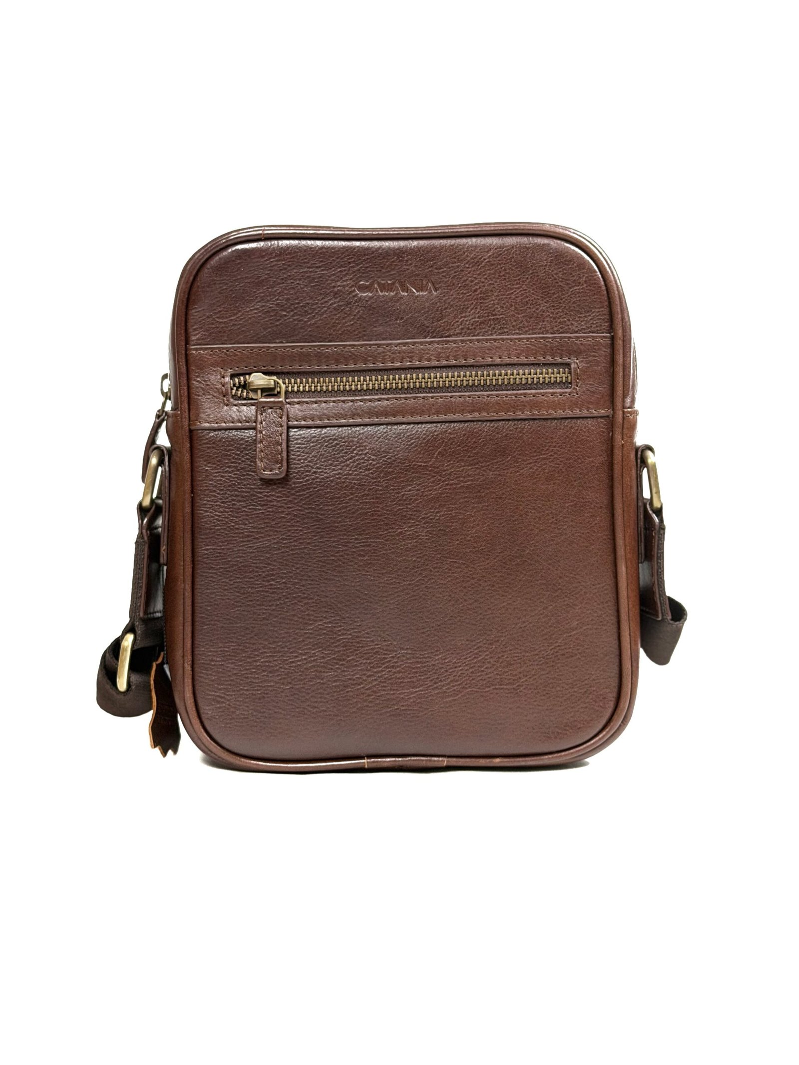 Premium Leather Crossbody & Messenger Bag (Black & Brown)
