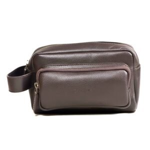 Leather Toiletry Kit – Premium Travel Organizer with Smart Storage
