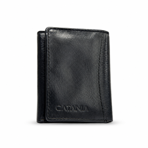 Men’s Leather Wallet with RFID Protection – Trifold Wallet by Catania Leather