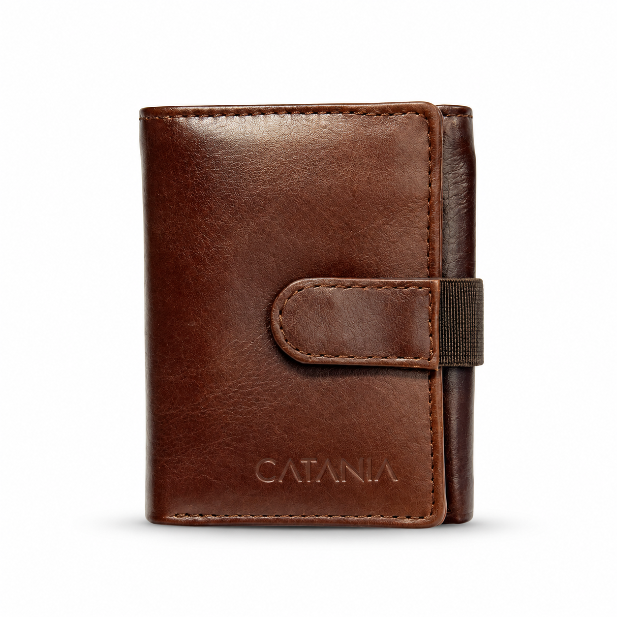 Men’s Leather Wallet with RFID Protection – Trifold Wallet by Catania Leather
